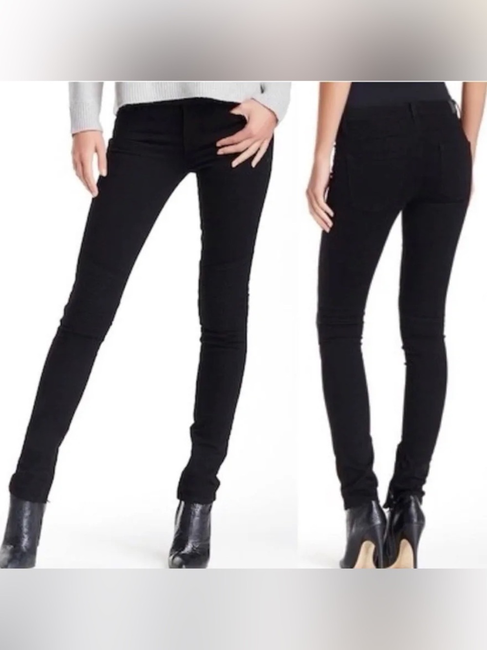 VINCE Black Skinny Jeans Size 27